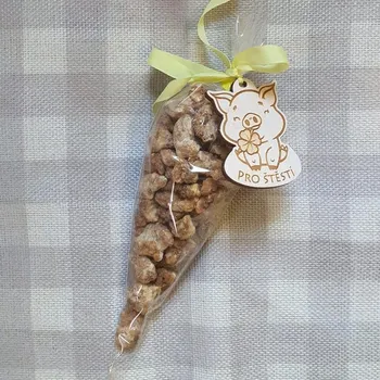 Vlašské ořechy v karamelu ručně pražené s talismanem 100 gramů