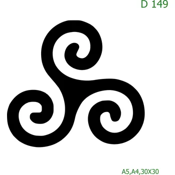 Šablona D 149 - 30 x 30 cm , Lepící fólie