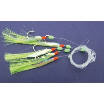 Umělá nástraha Systém pro lov Makrel Mistrall 0,60mm vel. 3/0 - zelená