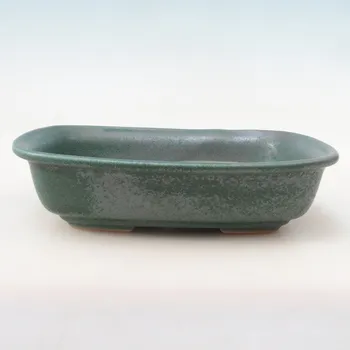 Květináč Bonsai miska H08 - 25 x 19,5 x 6 cm. - zelená