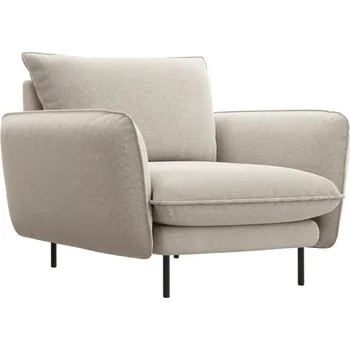 Křeslo Cosmopolitan Design Světle béžové čalouněné křeslo Vienna