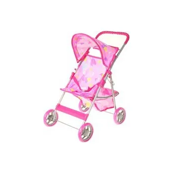 Kočárek pro panenku Kočárek pro panenky, kočárek, 42x34x56cm; B rozměr 43 x 30 cm, (cs, Vizopol)