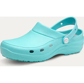 Pracovní obuv 2P SERVIS Pantofle Sirocos Mentolová barva 42