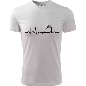 EKG zahrada - hrábě - Dětské triko sportovní (dresovina) - 158 cm/12 let ( Bílá )