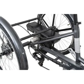 Jízdní kolo LIBERTY TRINITY Elektro trojkolka 24\" 6spd Disk, ZM, diferenciál, černá, 36V 10,4Ah, LCD Displej Barevný