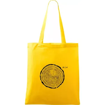 Letokruhy - 60 - Taška bavlněná - 42 x 38 cm ( Žlutá )