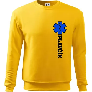 Pánská mikina Hvězda života - Plavčík - Mikina Essential pánská - 3XL ( Žlutá )