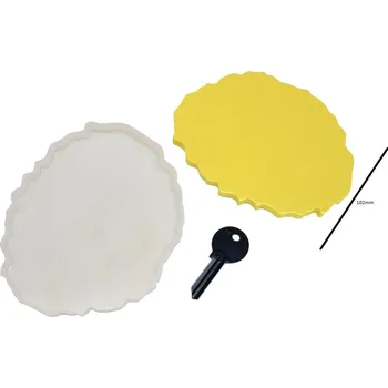 PourArt Silikonová forma Podtácek plné dno XC0506-187 135x110mm