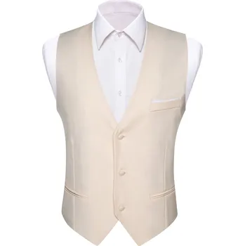 Pánská vesta Pánská saténová vesta bez rukávů slim střihu Velikost: 3XL, Barva (Varianta): 2427