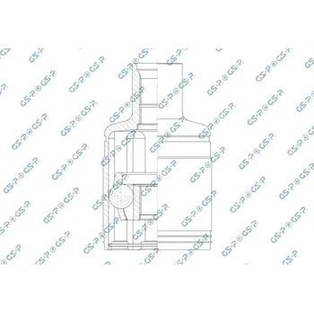 Poloosa kola Sada kloubů, hnací hřídel GSP 603465