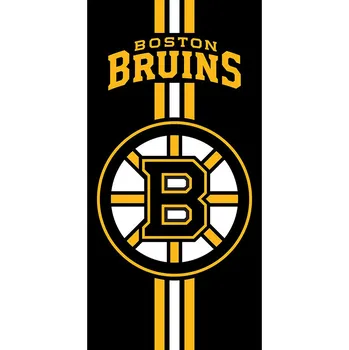 TipTrade s.r.o. Froté osuška NHL Boston Bruins Prestige Black 70x140 cm