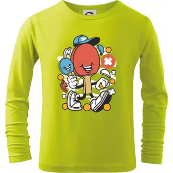 Dětská móda Pinčesaňák - Triko dětské Long Sleeve - 122 cm/6 let ( Limetková )