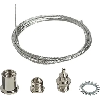 Svítidlo RENDL EUTRAC 3m lankový závěs Rozměry (mm): 2/300 (Průměr Délka)