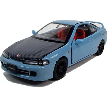 autíčko Honda Integra Type-R DC2 modrá 1:64 - Era Car Honda Integra Type R DC 2 - kovový model auta 1/64