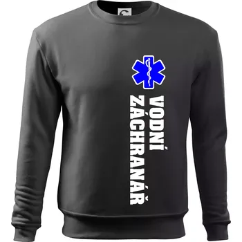 Chlapecké tričko Rescue - Vodní záchranář - Mikina Essential dětská - 158 cm/12 let ( Tmavá břidlice (šedá se zeleným nádechem) )