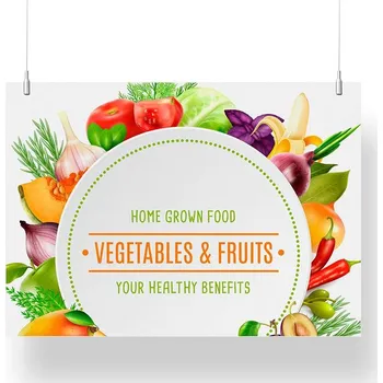 Jansen Display Stropní závěsný panel 50 x 70 cm KAPA® 5 mm + oboustranný potisk