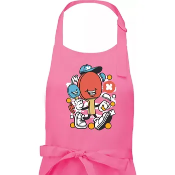 Kuchyňská zástěra Pinčesaňák - Pánská zástěra na vaření - Univerzální velikost ( Růžová )