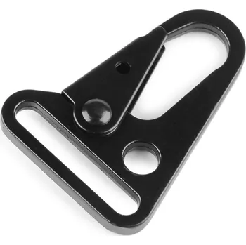 Kovová karabina, průvlek 32 mm, Balení 5 ks, Varianta černý lak