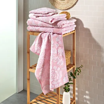 Ručník 3Pagen Ručník pro hosty růžová 40x60 cm