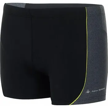 Pánské plavky Aqua Sphere Pánské plavky MERLIN - černá/zelená DE5 M/L + DÁREK