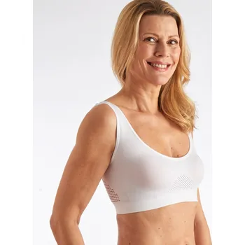 Podprsenka 3Pagen Chladící měkká podprsenka, sada 5 ks bílá+těl+černá+sv.modrá+růžová 36/38