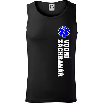 Rescue - Vodní záchranář - Tílko pánské Core - L ( Černá )