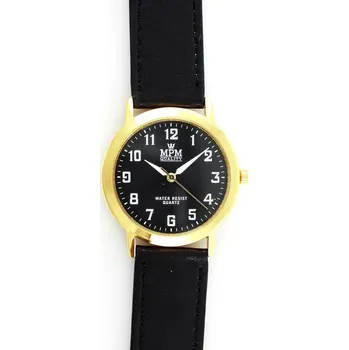 Hodinky MPM Klasické hodinky ve zlatém pouzdře W01M.10702.D