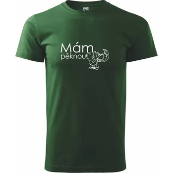 Mám pěknou vopici - Triko extra velké (5-8XL) - 6XL ( Lahvově zelená )