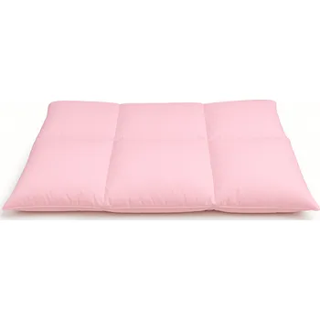 přikrývka Lina Peřina duchna kazetová 140x220 cm růžová Obsah prachového peří: 50% prachového peří, zbytek obsahuje kvalitní husí drané peří