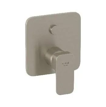 Vodovodní baterie Kludi Renon - Baterie pod omítku, pro 2 spotřebiče, kartáčovaný nikl 42763N575