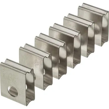 Svítidlo RENDL EUTRAC pružinový úchyt pro zápustnou lištu 6ks Rozměry (mm): 2,5/1/2 (Výška Šířka Délka)