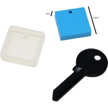 Silikonová forma na šperky 419-1D Čtverec 28x28mm