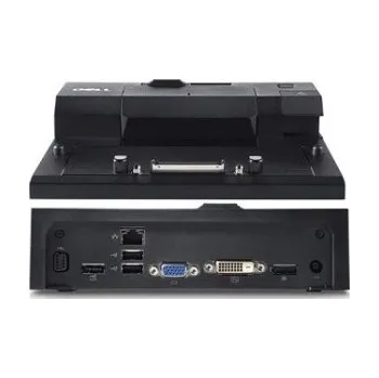 Notebook DELL EURO2 Simple E-port replikátor/ jednoduchý/ dokovací stanice/ 130W AC adap./ USB 3.0/ s nap. kabelem/ pro Latitude (452-11424)