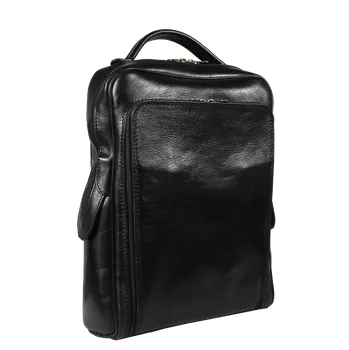 Městský batoh NovaKabelka.cz Pánský kožený batoh Velio Nera