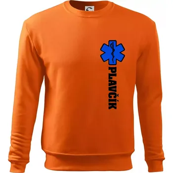 Pánská mikina Hvězda života - Plavčík - Mikina Essential pánská - M ( Oranžová )