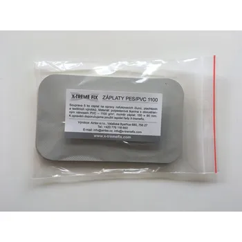 Záplaty Airtex PES/PVC 1100 g/m2 Barva: Šedá