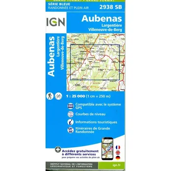 Aubenas Argentier 1:25 000