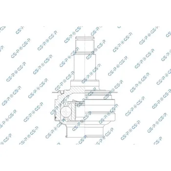 Poloosa kola Sada kloubů, hnací hřídel GSP 602646