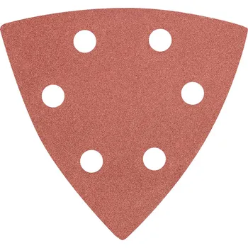 Brusný papír Graphite Delta brusný papír se suchým zipem 93 x 93 mm K 240, 5 ks, s otvory 55H768