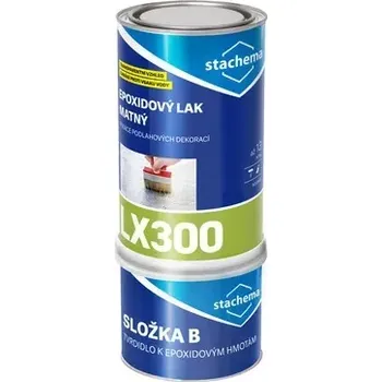 LX300 Matný vodou ředitelný epoxidový lak, set 10 kg - dříve GOREPOX CLEAR