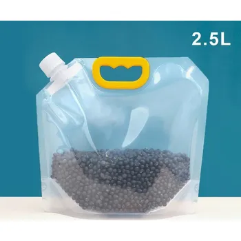 Sáček na potraviny Uzavíratelné sáčky na potraviny a nápoje | plastový obal, sáček - 2,5 l 5 ks