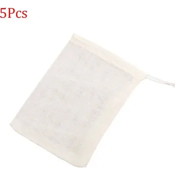 Sáček na potraviny Bavlněný síťový sáček na potraviny 1/3/5 ks | filtr, sáček - 5 KS