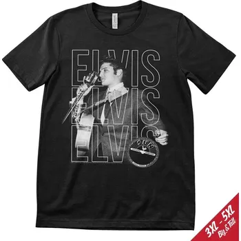 Pánské tričko Tričko Elvis Presley - Elvis, Elvis, Elvis