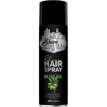 Stylingový přípravek The Shave Factory Hair Seen Spray - lesk na vlasy, 500 ml OLIVE OIL - olivový olej