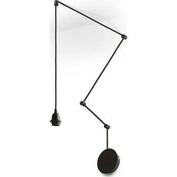 Objímka na žárovku RENDL SPIDER I závěsná sada černá 230V E27 15W R13492