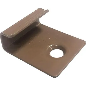 Terasové prkno Startovací a ukončovací klip včetně vrutů pro terasová prkna BAMBUS 20 ks