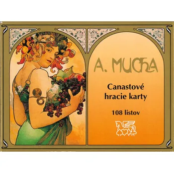 Pexeso MEZUZA karty CANASTA MUCHA