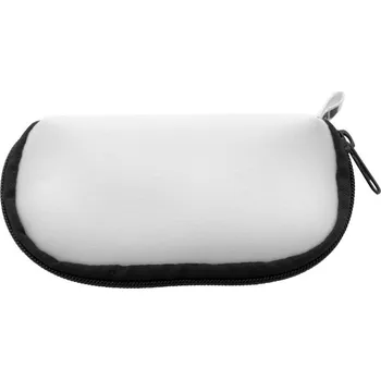 Sluneční brýle Reklamní PrintSun Zip zakázkové pouzdro na sluneční brýle z RPET, černá