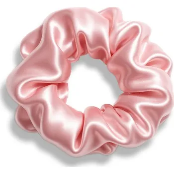 Pilō Pilō | Silk Hair Ties - Baby Pink Large 100% hedvábné gumičky do vlasů 1 ks