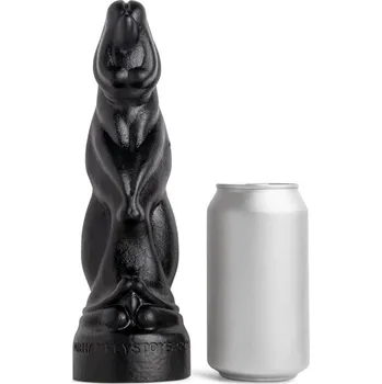 Dildo Mr. Hankey’s Toys Scimitar Medium, prémiové silikonové dildo s Vac-U-Lock 25 x 5,4–7,2 cm